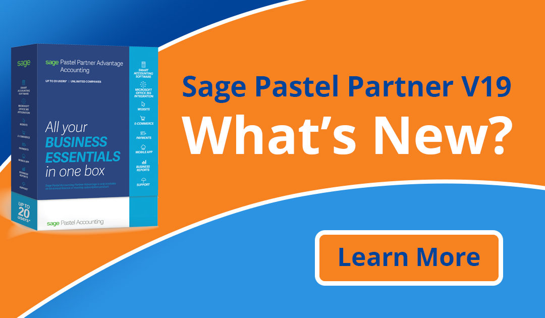What’s new? Pastel Partner Version 19
